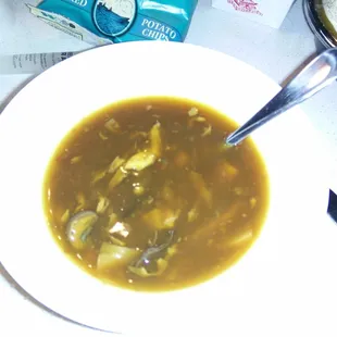 Hot and sour soup is on point!