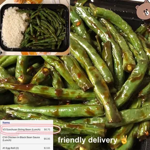 BroS still supporting his local eats when possible :) tasty + not soggy + good lunch portion