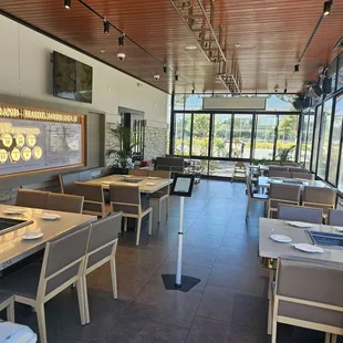 Another dining area section