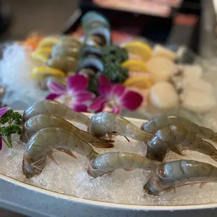 Shrimp Seafood platter