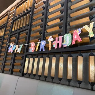 birthday sign!!