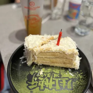 Coconut Bday cake - YUM