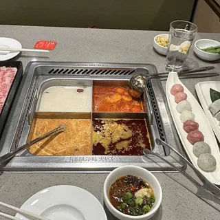 Pork Stomach and Chicken soup 1/2