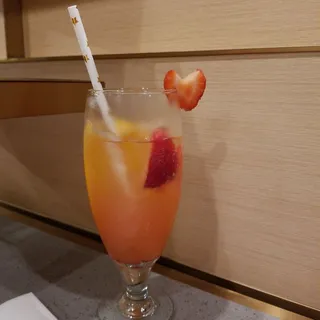 Strawberry Lychee Bubble Water