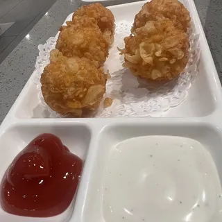 Deep-Fried Shrimp Potato Balls