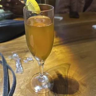 French 75 with Hennessy