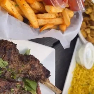 fish and chips, food