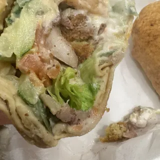 Falafel with Pita Bread