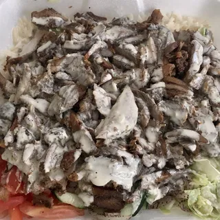 Beef Shawarma Platter