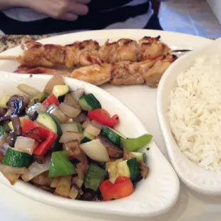 Shishkebab Cornish Hens