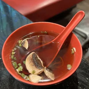 Complimentary Clear Soup