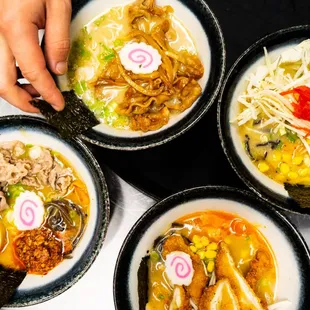 RAMEN - We proudly serve our ramen in many different flavors to satisfy the cravings of all of our guests!