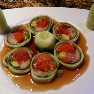 Seafood Naruto Roll