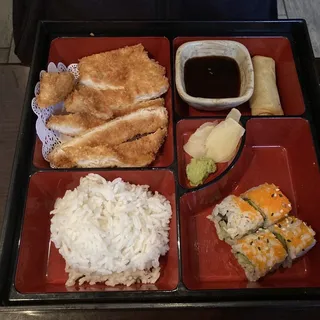 Chicken Katsu Bento Box Lunch