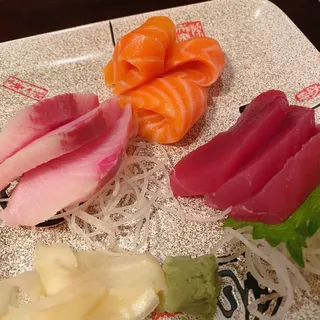 Trio Sashimi Lunch