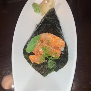 Spicy Hamachi Hand Roll