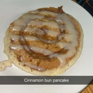 Cinnamon Roll Pancake
