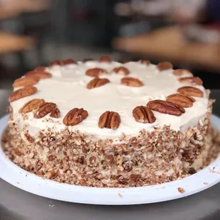 Homemade hummingbird cake
