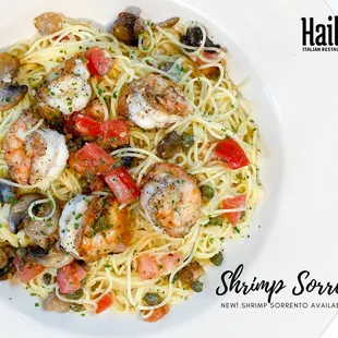 NEW! Shrimp Sorrento