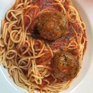 Spaghetti and Meatballs