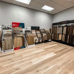 NEW AND IMPROVED SHOWROOM