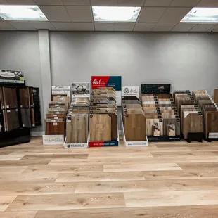 NEW AND IMPROVED SHOWROOM