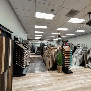 NEW AND IMPROVED SHOWROOM