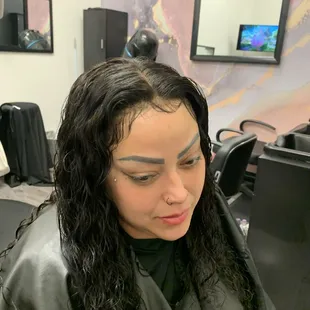 Lace wig install