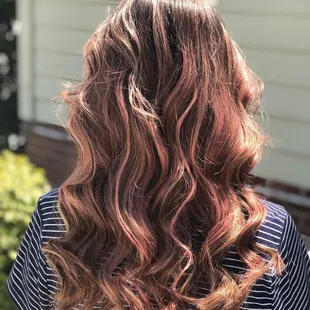 Rose Gold Balayage