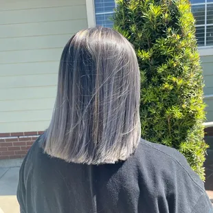 Gray Hair Ombré