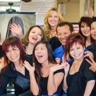 A stunning group of experienced stylists who live, play and work with passion.