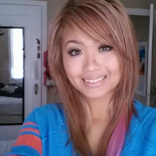 Hair cuts and colors done by NANCY