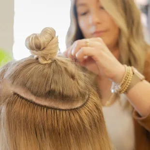 Flat corners and none bulky wefts