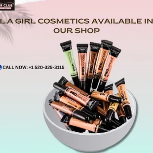 Hair Club Beauty Supply, just got even better!  Now stocking the hottest L.A. Girl Cosmetics