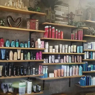 We carry retail products from various lines including Redken, Chi, Aquage, Kenra, Pureology, Joico, Big Sexy, American Crew, Bosley &amp; more!