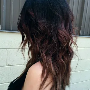 Balayage melt done by Emily!