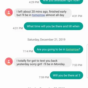 This is the message between us...