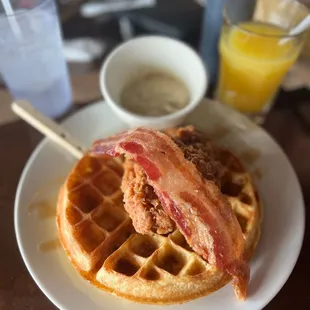 Chicken &amp; Waffles