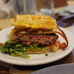 a sandwich on a plate