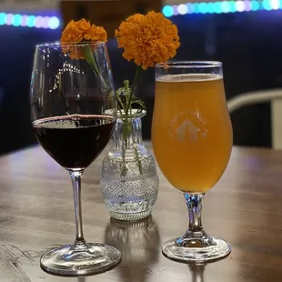 Wine or beer? What&apos;s your pleasure? Both are covered here!