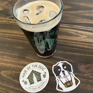 Locally roasted cold brew and stickers!