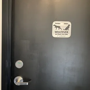 Bathrooms unisexed. Cool.