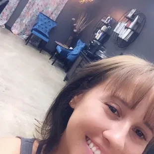 Me in the salon
