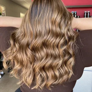after - curled