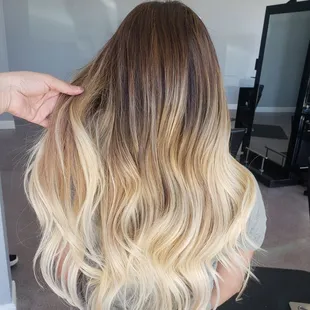 This was s color correction service with tape in extension. Please book Desiree on styleseat.com/desireesiqueiros