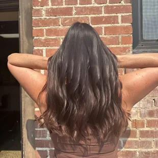 Latest hair color by Nicole. Love it!