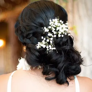 bridesmaid updo