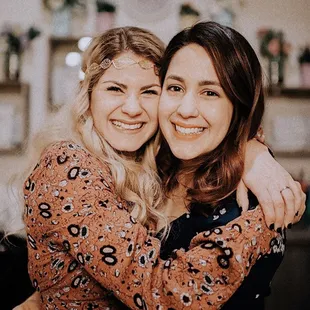 Meet our owners, Anna and Letty.