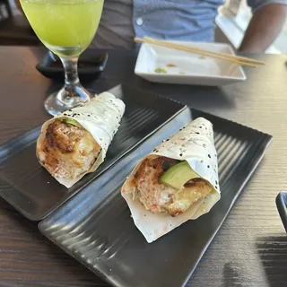 Bake Crab Hand Roll