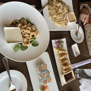 food, sushi and sashimi